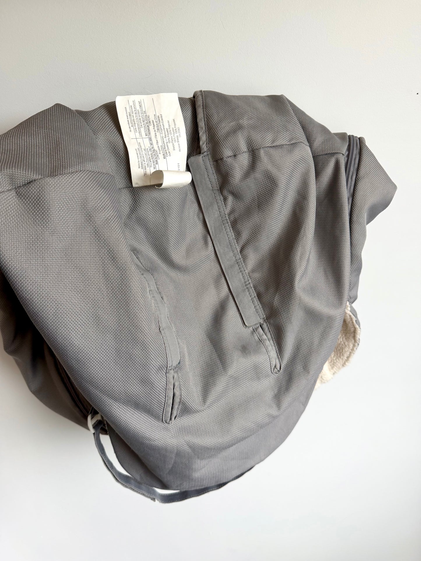 Car Cuddle Bag Grey (No Shipping)