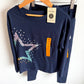 Star Navy Top and Leggings Set (With tags) / 7-8 years