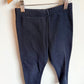 Dark Blue Fleece Leggings / 7 years