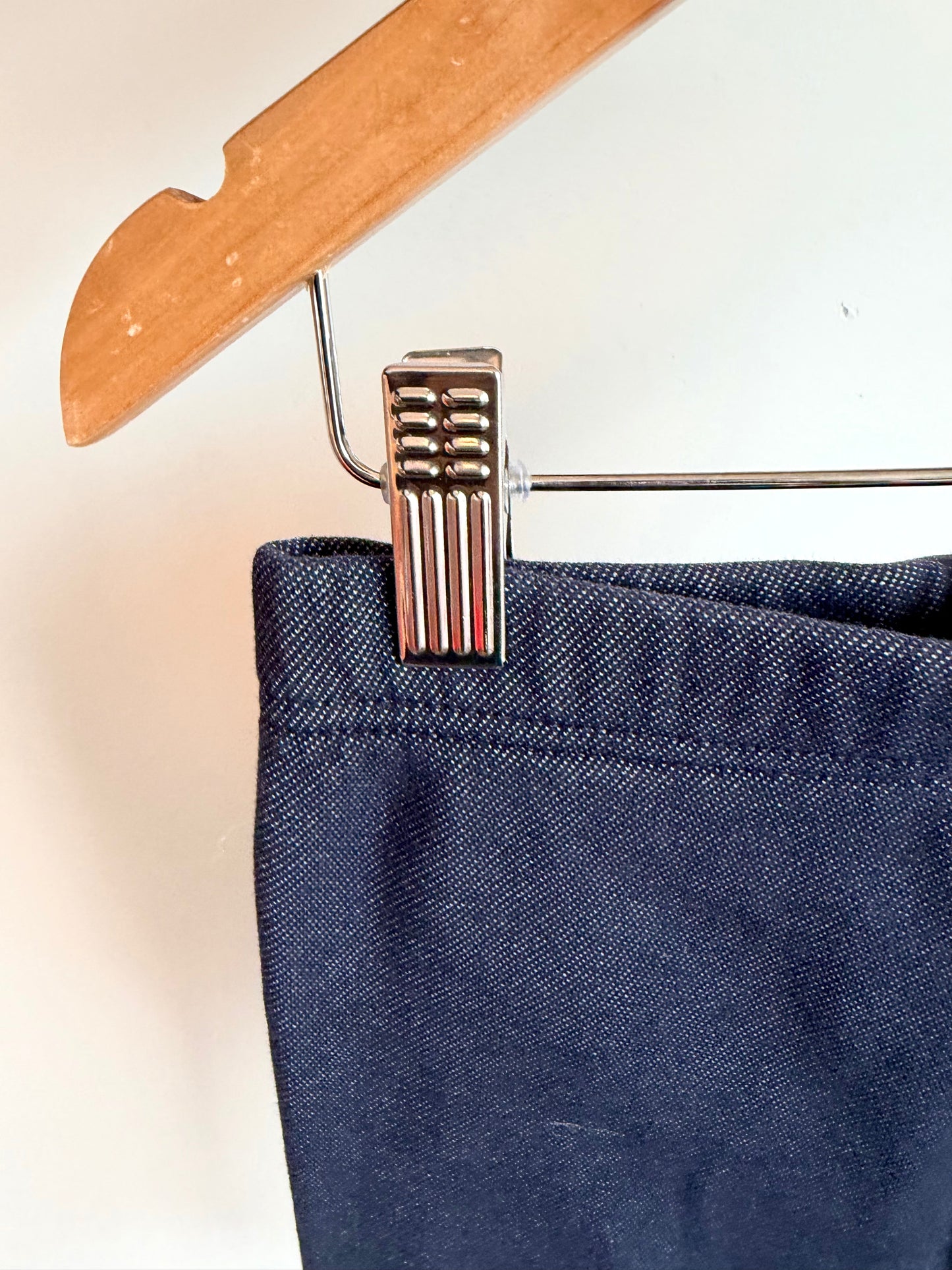 Dark Blue Fleece Leggings / 7 years
