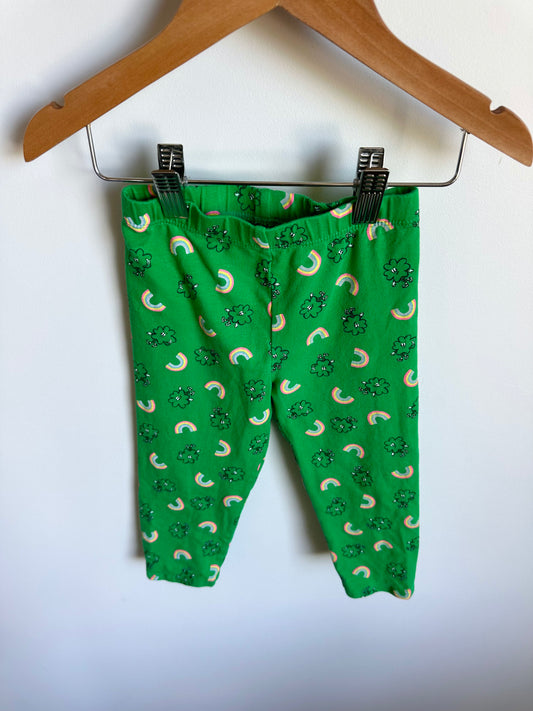 Green Clover Leggings / 18-24m
