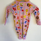Bamboo Alphabet Sleeper / 0-3m