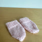 Pink Knit Mits / 0-3m