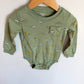 Green Dino Bodysuit / 24m