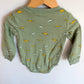 Green Dino Bodysuit / 24m