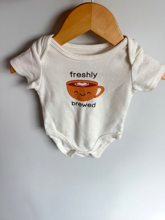 Freshly Brewed Bodysuit / 3-6m