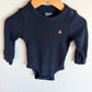 Gap Waffle Navy Bodysuit / 12-18m