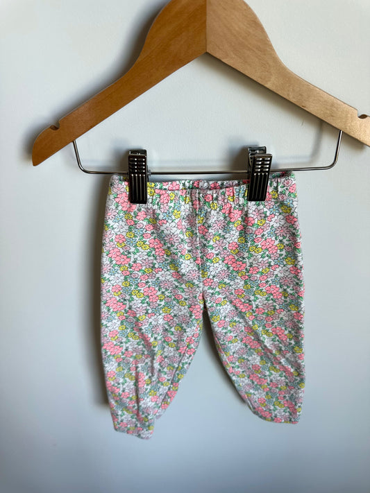 White Daisy Pants / 12m