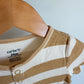 Tan Stripes Bodysuit / 18-24m