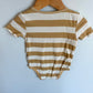 Tan Stripes Bodysuit / 18-24m
