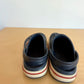 Crocs Blue with Red Trim Sandals / Size 8 Toddler
