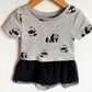 Gap Panda Dress with Tulle Skirt / 3T