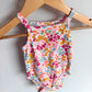 Bright Floral Bodysuit / 3-6m