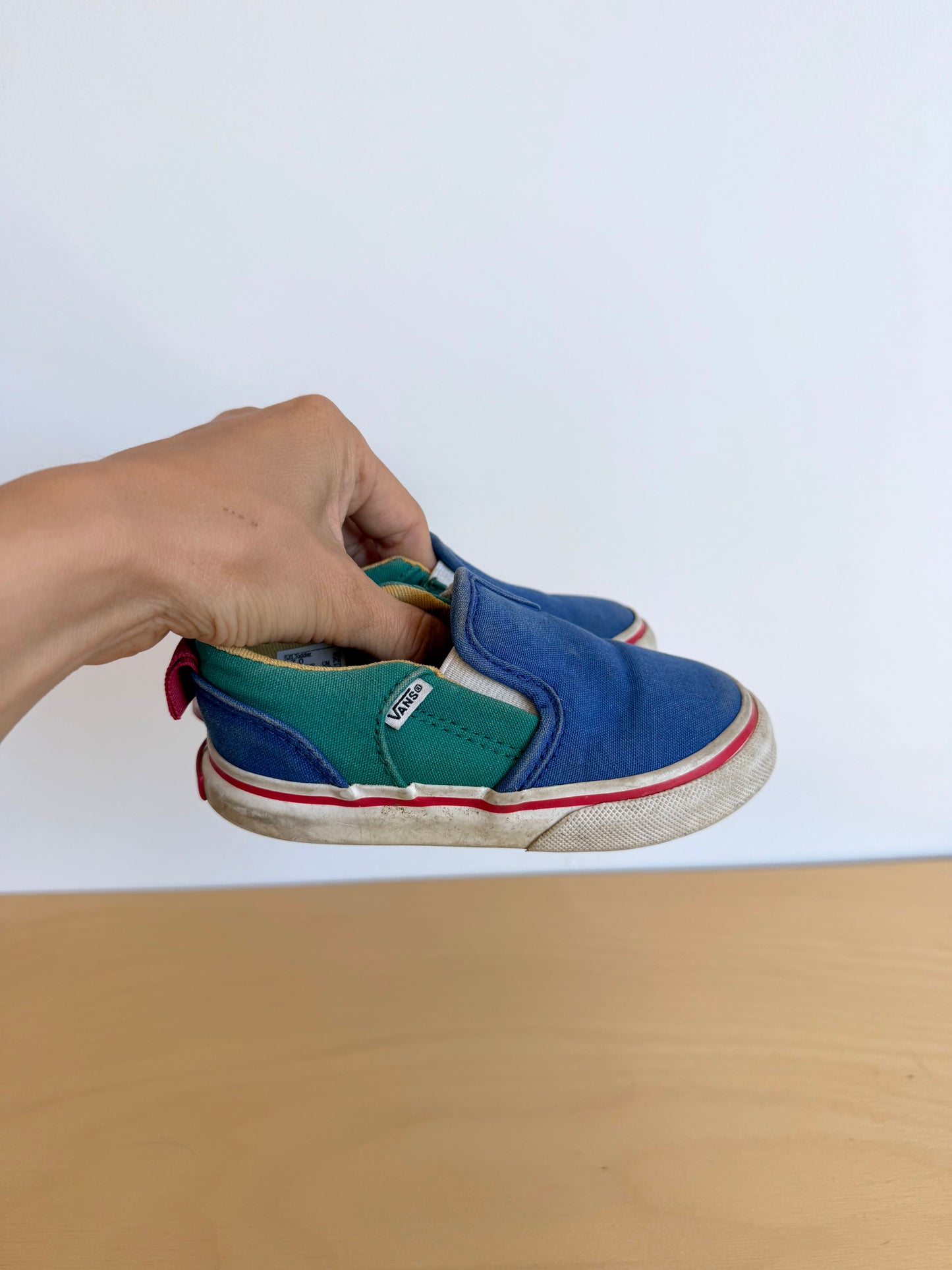 Vans Color Blocked Shoes (PLAY) / Size 7 Toddler