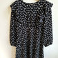 Black Floral Dress / 8 years