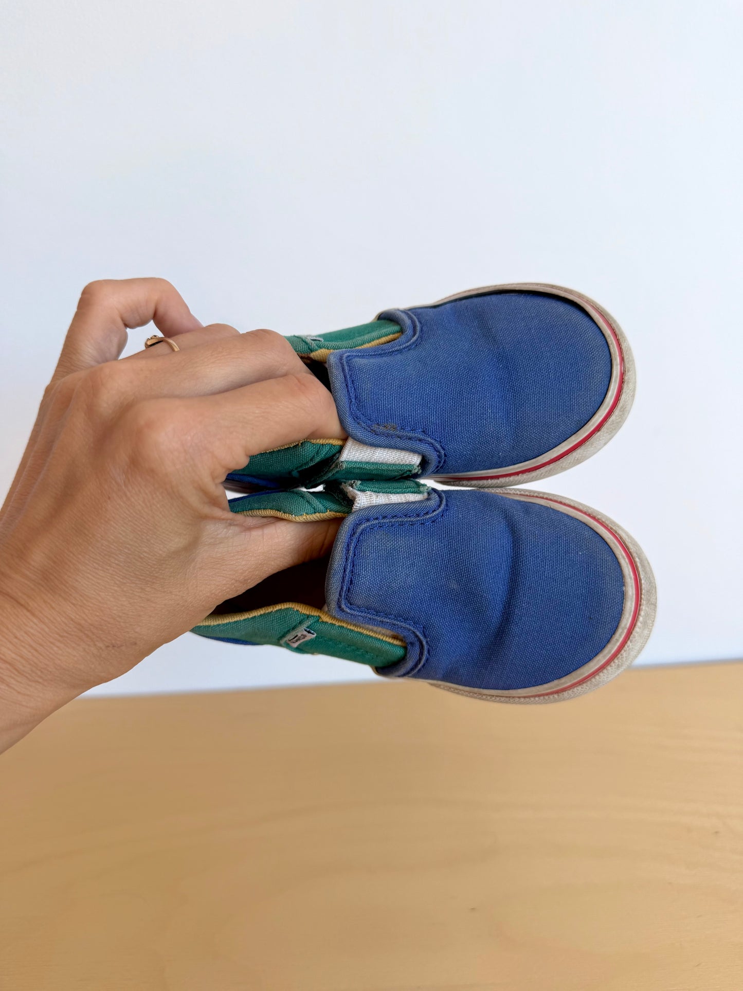 Vans Color Blocked Shoes (PLAY) / Size 7 Toddler