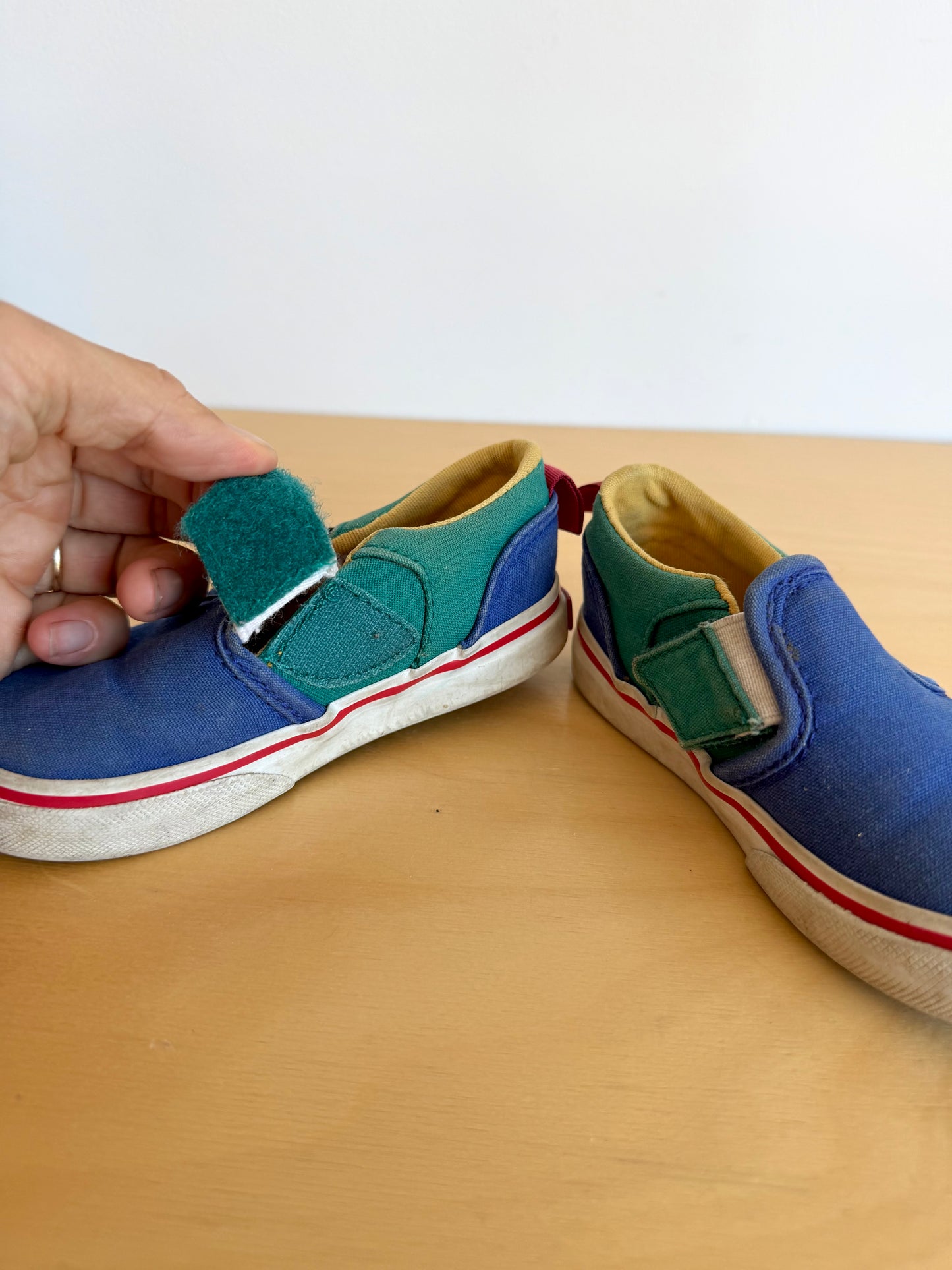 Vans Color Blocked Shoes (PLAY) / Size 7 Toddler