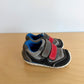 Stride Rite Grey, Red + Blue Velcro Shoes / Size 3.5 Infant