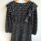 Black Floral Dress / 8 years