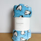 Polar Bear Blue Blanket (With Tags) (No Shipping)