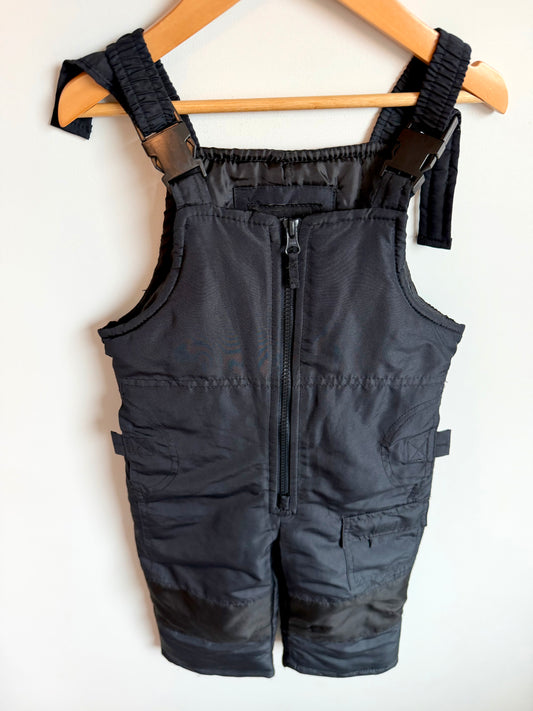 Black Snow Pants / 3T