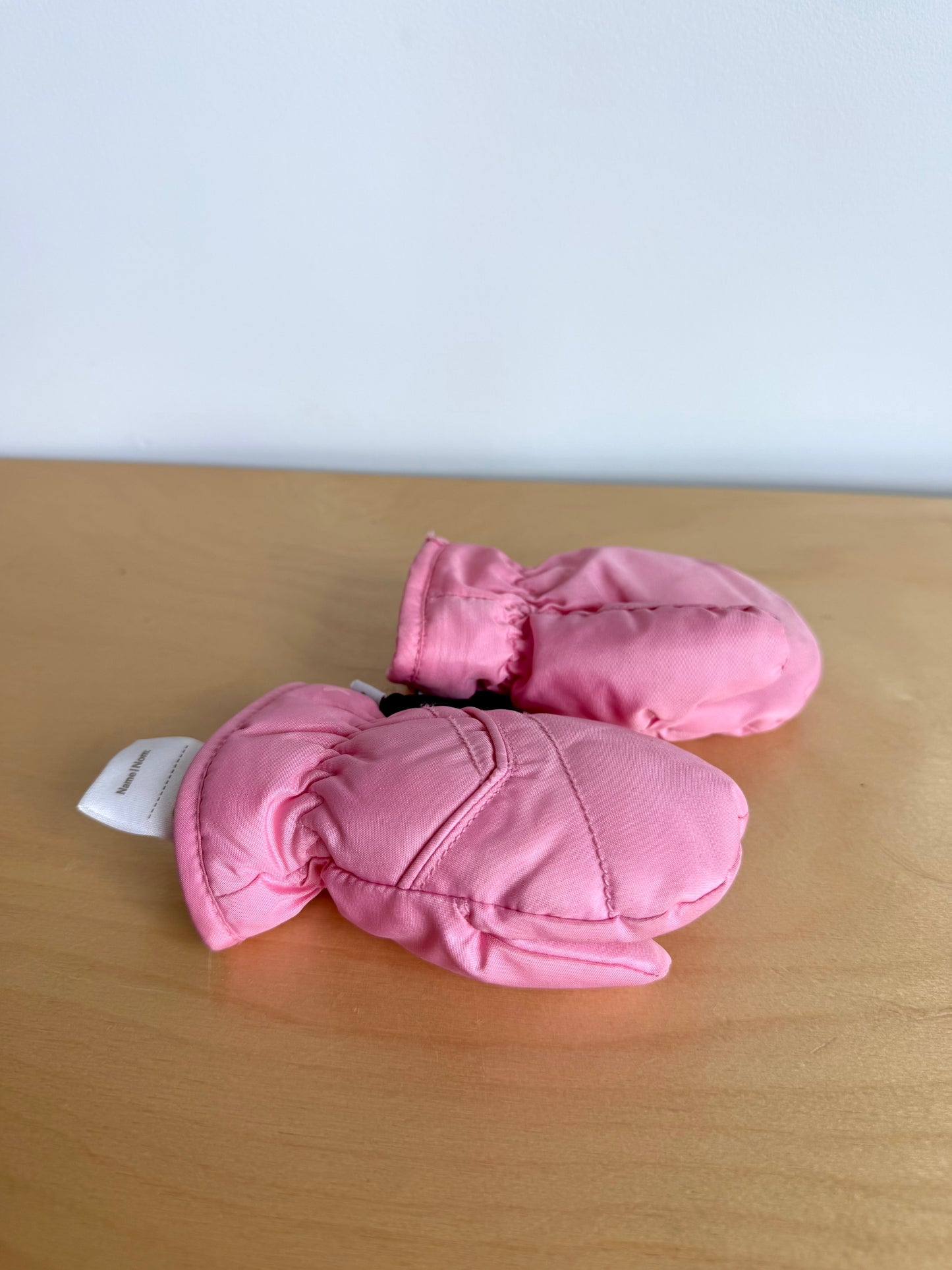Pink Winter Mits / 12-24m