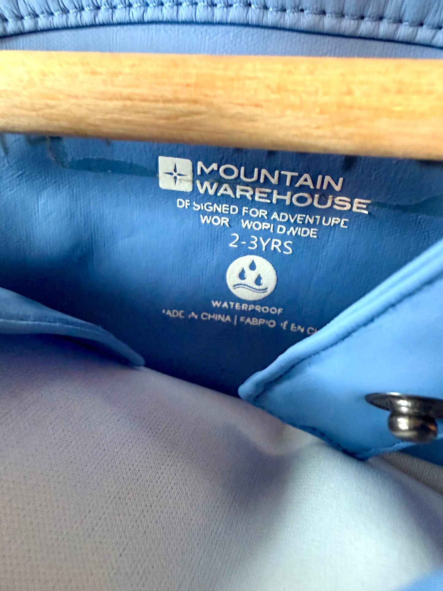 Mountain Warehouse Blue Rain Overalls (PLAY) / 2-3T