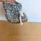 Handmade Blue Knit Slippers / 9-18m?