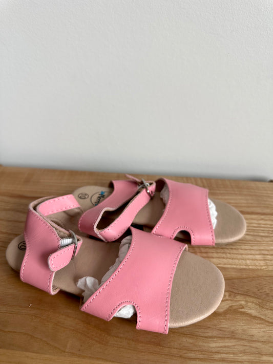 Little Moccs Pink Open Toe Strap Sandals (In Package) / Size 10 Toddler