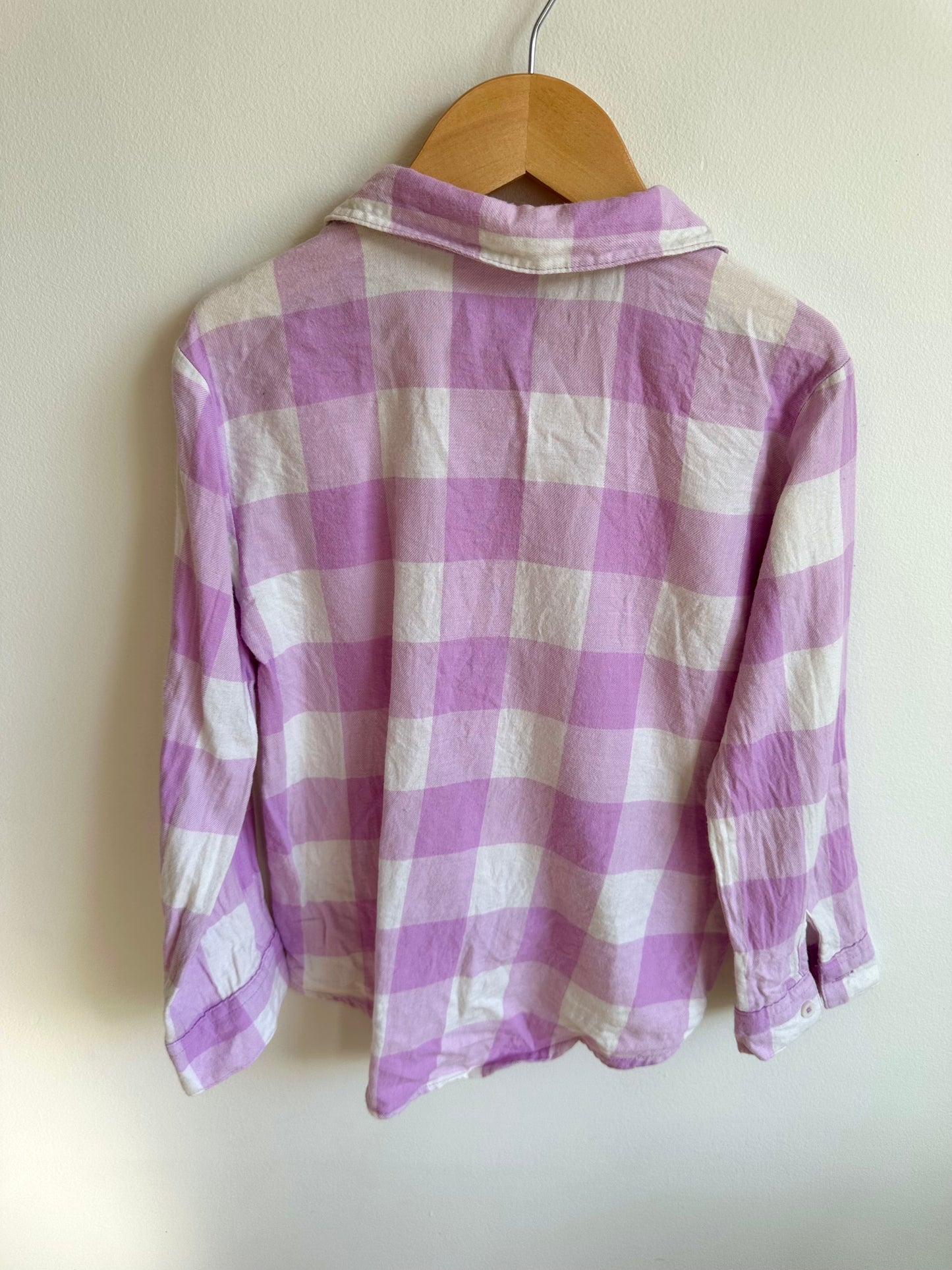 Pink Checkered Top / 6 years