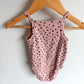 Pink Dot Bodysuit / 3-6m