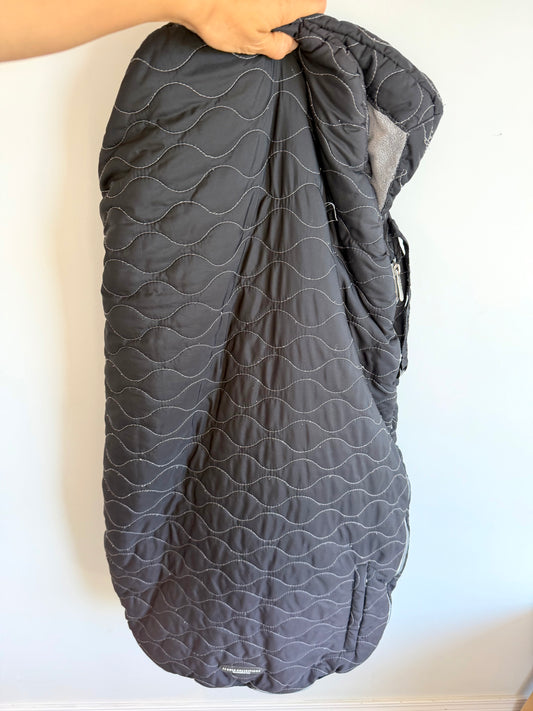 JJ Cole Fleece Lined Black Bundle Me Stroller Bag (No Shipping)