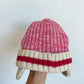 Kombi Pink Knit Toque with Ear Covers / 18-24m