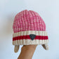 Kombi Pink Knit Toque with Ear Covers / 18-24m