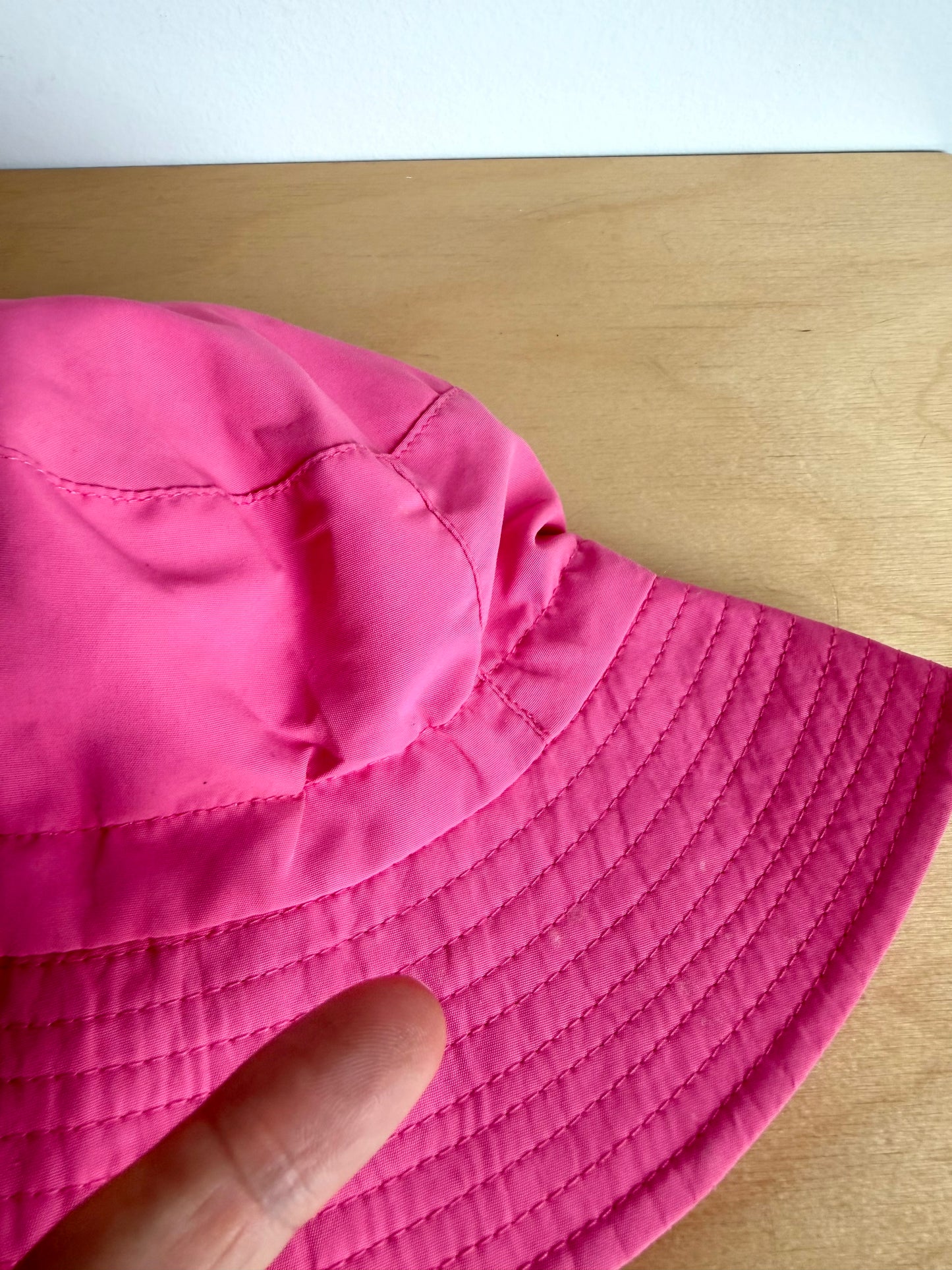 Jan & Jul Pink Sun Strap Hat / 6-24m