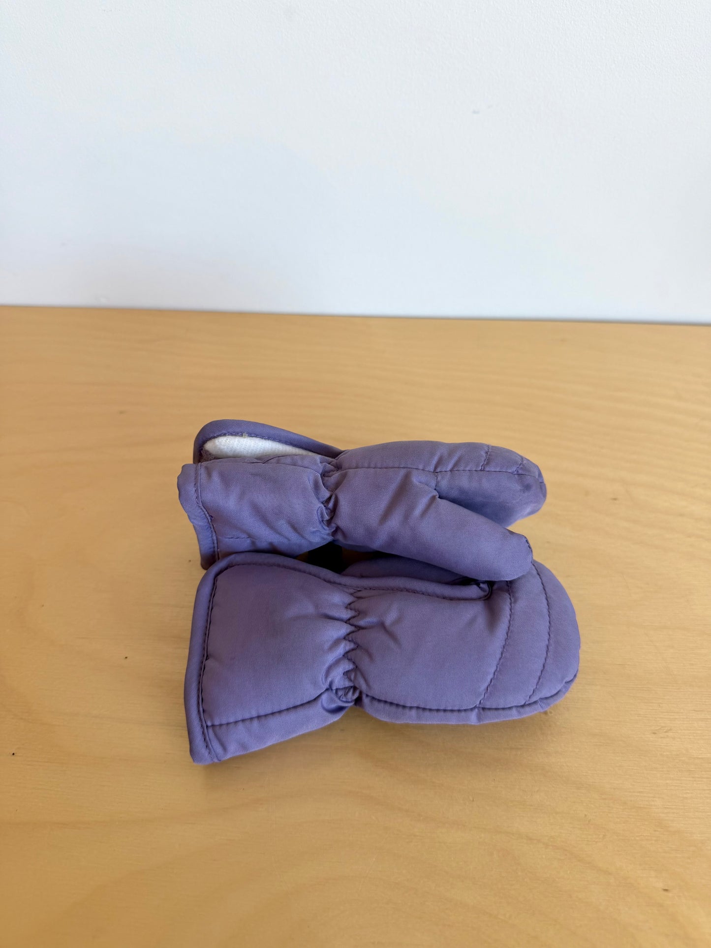 HotPaws Purple Velcro Mittens / 6-12m
