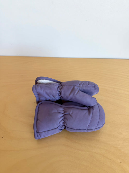 HotPaws Purple Velcro Mittens / 6-12m
