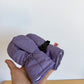 HotPaws Purple Velcro Mittens / 6-12m