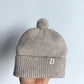 Merino Wool Oat Toque / 0-6m
