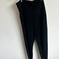 Black Rayon Maternity Leggings / M