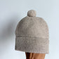Merino Wool Oat Toque / 0-6m