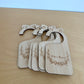 Milestone Wooden Hangers (0-24m)