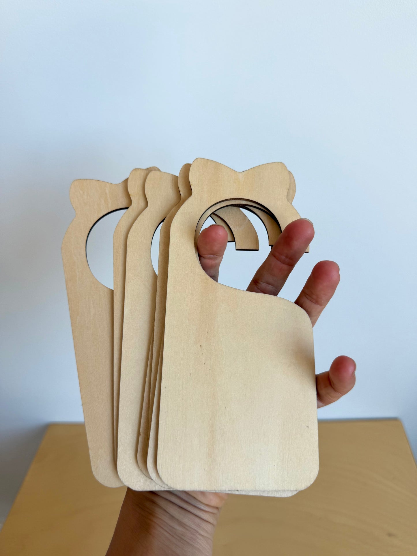Milestone Wooden Hangers (0-24m)