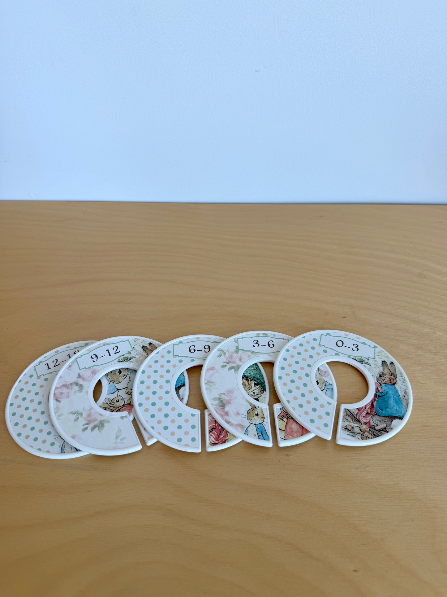 Peter Rabbit Milestone Closet Dividers (0-18m)