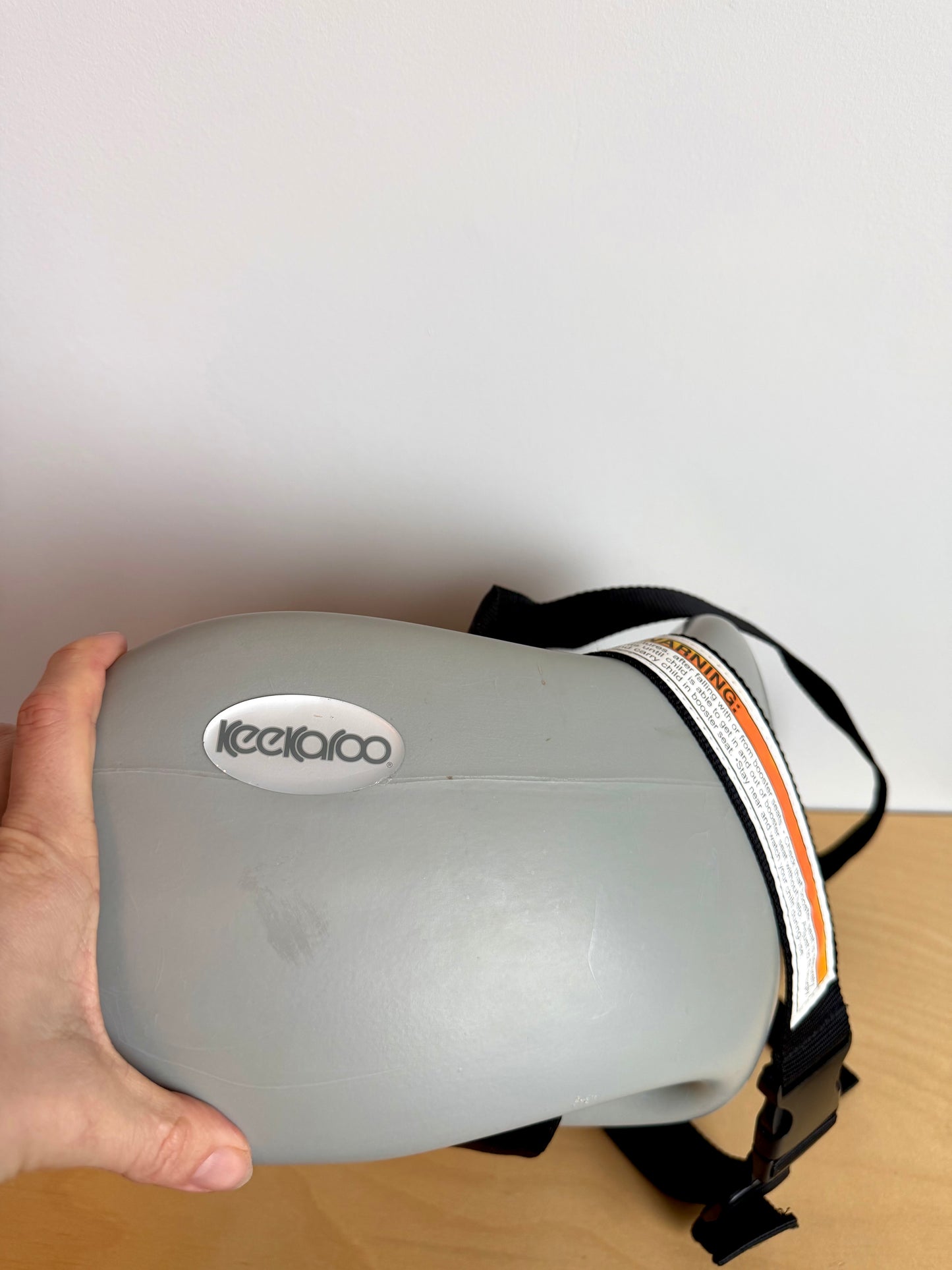 Keekaroo Cafe Booster Seat Grey (No Shipping)