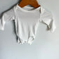 H&M White Bodysuit / 1-2m