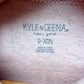 Pink Eyelet and Heart Bodysuits / 0-3m