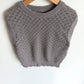 Wheat Mauve Crochet Vest / 5 years