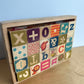 Wooden Alphabet Blocks Toy (No Shipping)
