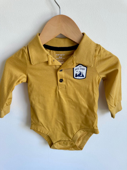 Collared Park Ranger Bodysuit / 6m